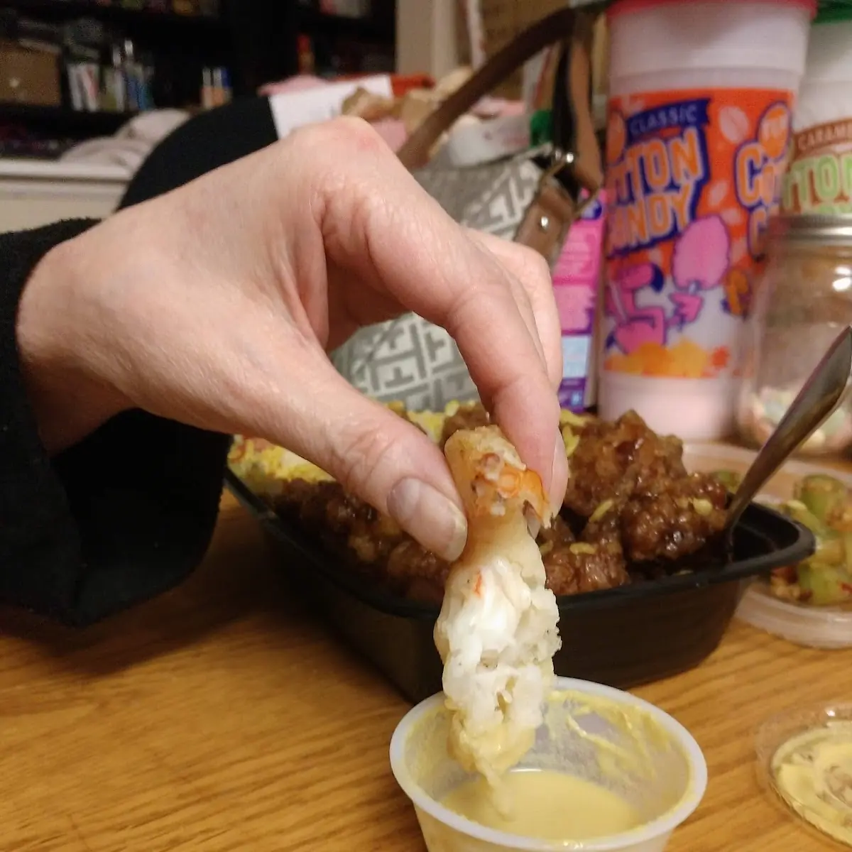 sesame shrimp 芝麻虾
